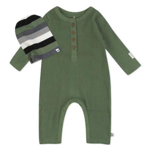 Organic Cotton Jumpsuit Coverall Romper Set | Honest Baby Clothing