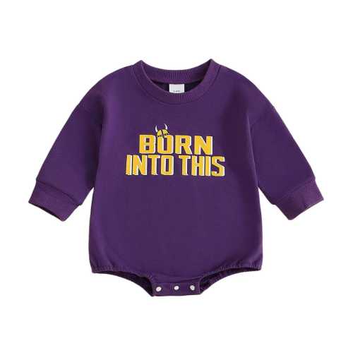 Unisex Long Sleeve Born Into This Baby Bodysuit – The Trendy Toddlers
