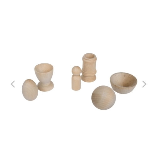 Montessori Fine Motor Essential Set - bowl and ball, egg and cup, peg and pot - The Montessori Room