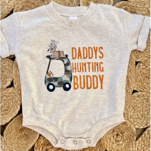 Daddy's Hunting Buddy Boys Bubble – Little Southern Brand