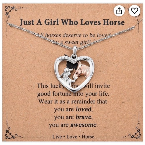 GULICX Horse Gifts for Girls Women, Stocking Stuffers for Teens Girls Women