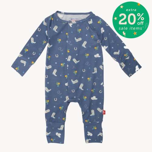 rodeo drive blue modal magnetic convertible grow with me coverall – Magnetic Me
