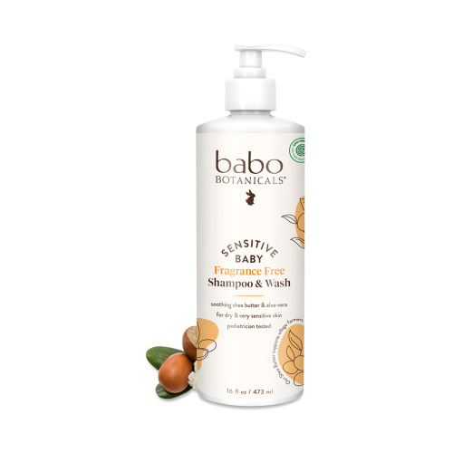 Sensitive Baby Fragrance Free Shampoo & Wash