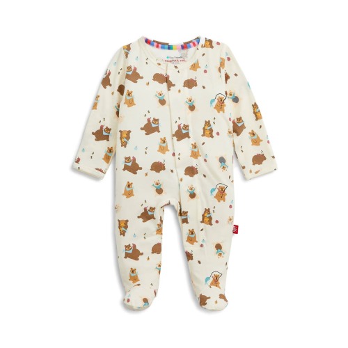 Kids' Beary Silly Modal Footie