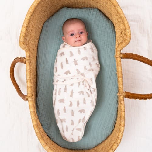 aden + anais little woods essentials velboa wrap swaddles quick change 3 pack TOG 1.5