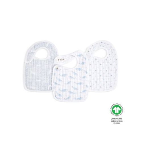 Aden and Anais Snap Bibs, 3 Pack