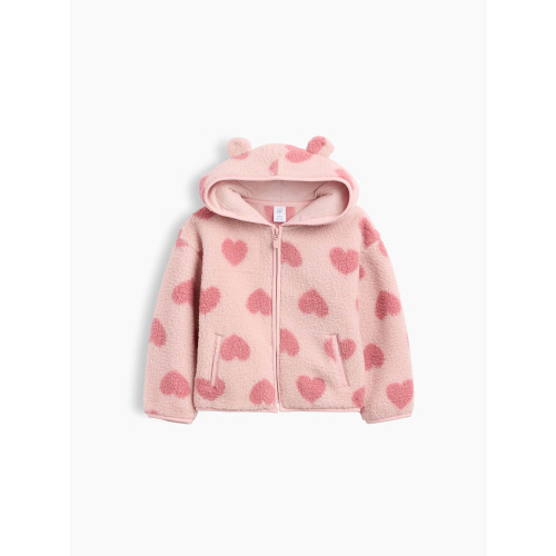 Baby & Toddler Sherpa Bear Zip Hoodie