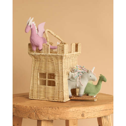 Olli Ella Magical Creatures With Castle Bag Set