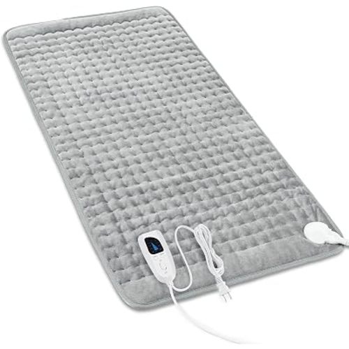 Heating Pad,Electric Heating Pads,Heating Pad for Back,Gray,33x17 Inch