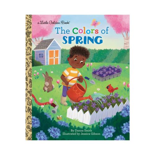 The Colors of Spring - (Little Golden Book) by Danna Smith (Hardcover)