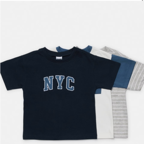 3 Pack T-shirts - Kmart