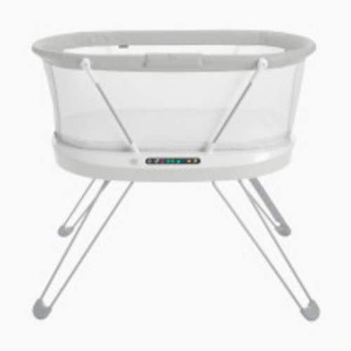 Fisher-Price Baby Bedside Sleeper Luminate Bassinet with Sound Detection plus Customizable Lights Music and Sounds for Newborns 0+ Months
