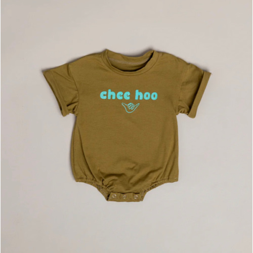 Onesie Tee - Army Chee Hoo – Fighting Eel