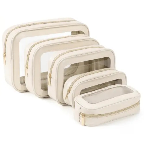 5PCS Diaper Bag Organizer Pouch Set, Clear Organizer Bags, TSA Approved Toiletry Bag, Purse Organizer Pouches, Travel Organizer Bags For Women | SHEIN USA