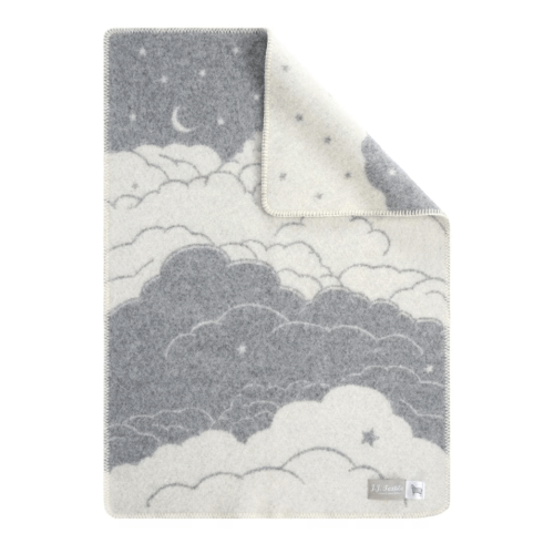 Clouds Little Wool Blanket | J.J.Textile | Wolf & Badger