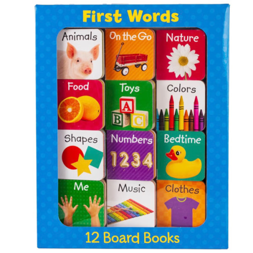 First Words - 12 Board Book Set