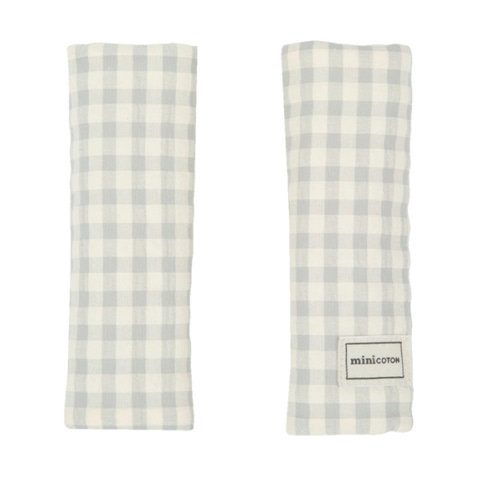 Strap Protector Vichy Blue · Minicoton