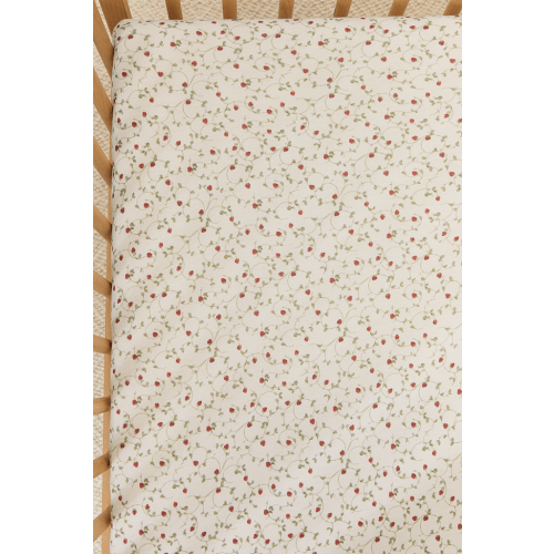Strawberry Crib Sheet