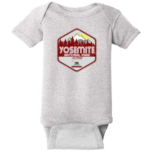 U.S. Custom Tees Yosemite National Park Baby One Piece