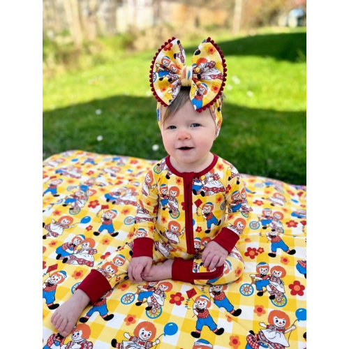 Memory Lane Bamboo Romper (Pre Order)