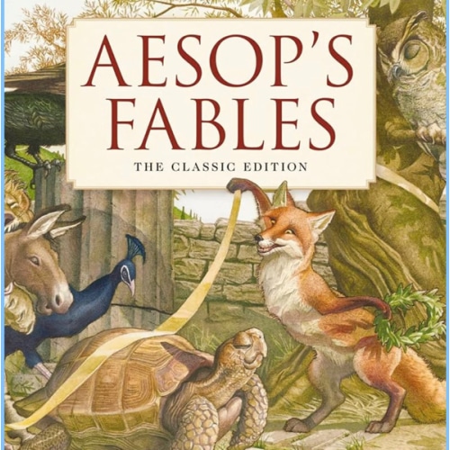 Aesop's Fables Hardcover: The Classic Edition by acclaimed illustrator, Charles Santore (Charles Santore Children's Classics)