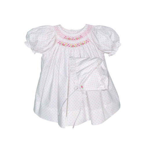 Daisy Smocked Daygown | Posh Tots Children's Boutique