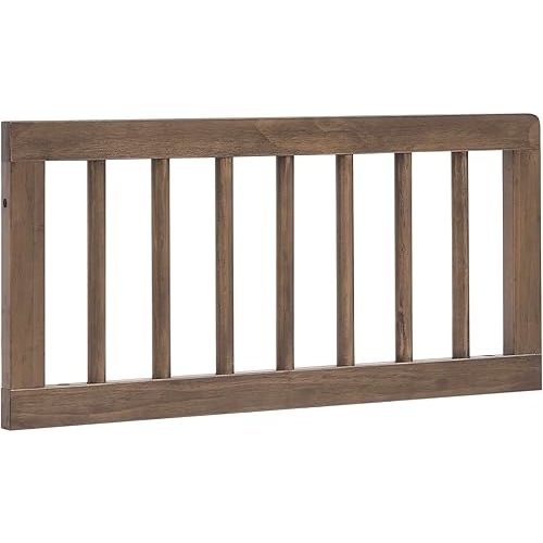 Delta Children Toddler Guardrail #W100725 - Greenguard Gold Certified, Teak Brown