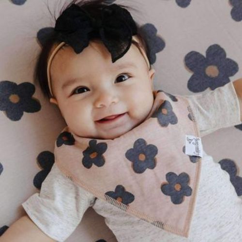 Copper Pearl | Gemma in Tan Bandana Bib Set