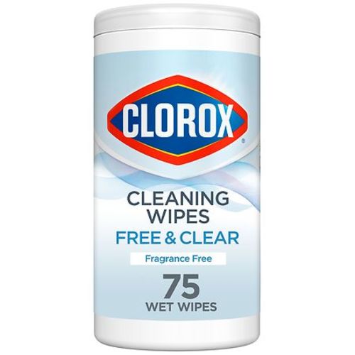 Cleaning Wipes Free & Clear Fragrance Free