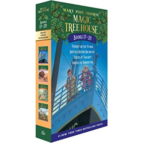 Magic Tree House Books 17-20 Boxed Set: The Mystery of the Enchanted Dog (Magic Tree House (R))