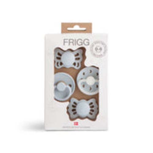 FRIGG Baby's First Pacifier Moonlight Sailing (Powder Blue) 4-Pack – Mushie
