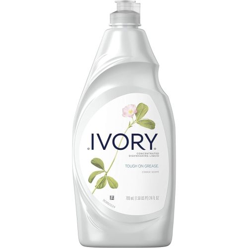 Ivory Dish Soap Original, 709mL/1.5pt/24fl oz, 3 PACK (10 Per master case)