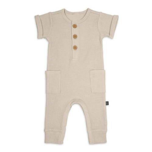 Modern Moments By Gerber Baby Girl Short Sleeve and Long Leg Romper, Sizes 0/3 Months-24 Months