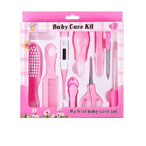 10PCS Newborn Baby Health Care Kit, Infant Toddler Care Essentials Supplies Set Portable