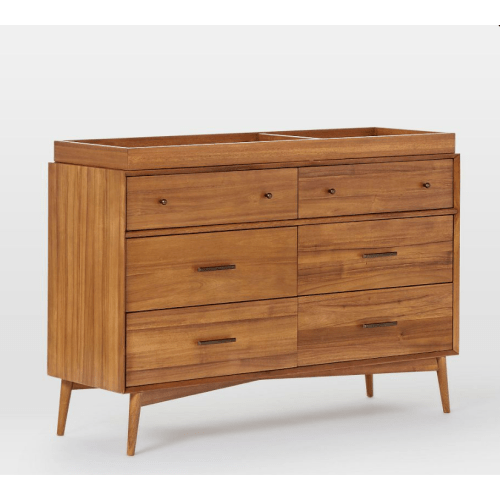 West elm - Dresser/Changing Table 
Color: Acorn