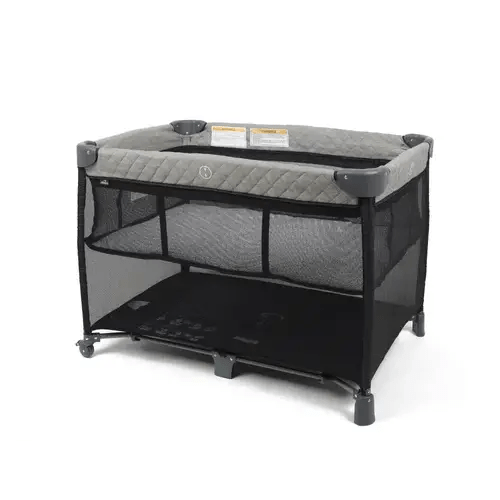 Jengo Voyager 3 In 1 Portacot V2 Black | Baby Bunting AU