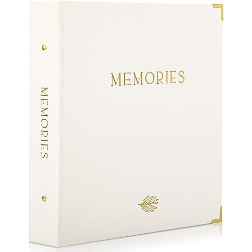 Beautiful Linen Photo Album For 4x6 Photos - Holds Up To 500 Pictures