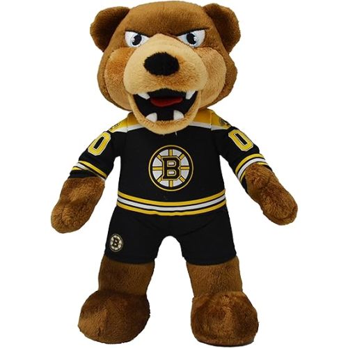 Bleacher Creatures Boston Bruins Blades Mascot 10" Plush Figure- A Mascot for Play or Display