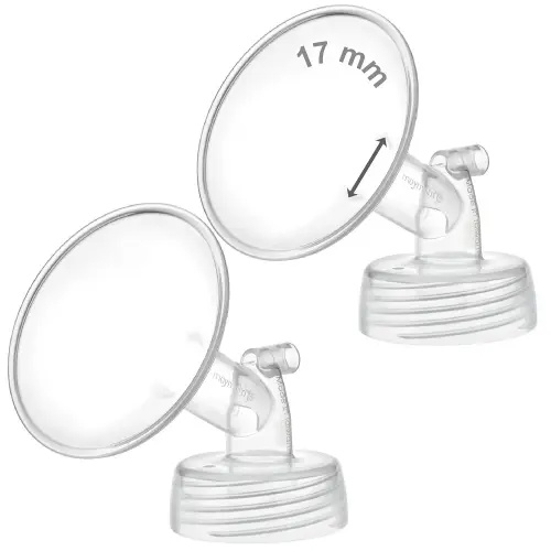 17 mm Breastshield / Flange for Spectra – 2-Pack (Fits Smaller & Narrow Fit) — Bonnie Knows Breast