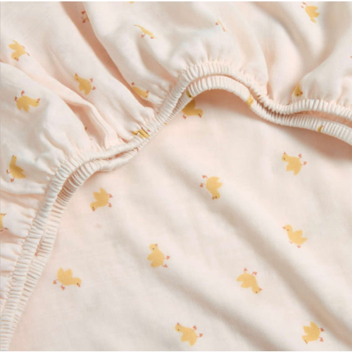 Pata Sunwashed 100% Organic Cotton Baby Crib Fitted Sheet