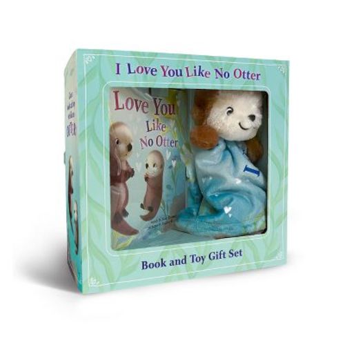 I Love You Like No Otter Book and Toy Set - (Punderland) by Rose Rossner (Board Book)