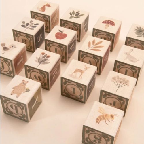 Watercolor ABC Blocks