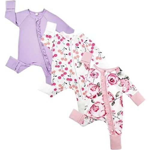 Bow Dream Bamboo Rayon Baby Rompers Jumpsuit Newborn Clothes Girl Outfit