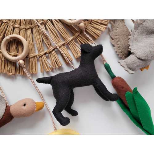 Dog baby gym hanging toy