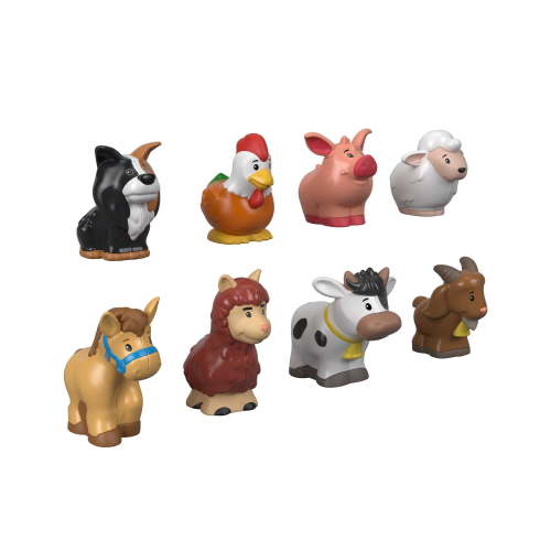 Little People, Farm Animal Friends Toy Set, 8-piece, for Toddlers