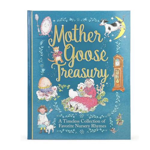 Mother Goose Treasury: A Beautiful Collection of Favorite Nursery Rhymes for Children (Hardcover Storybook Treasury)