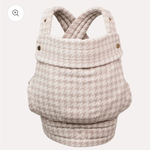Houndstooth Deluxe-Ergonomic Baby Carrier for Newborns to Toddlers – Adjustable, Comfortable Design for Hands-Free Parenting