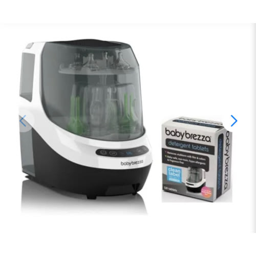 Bottle Washer Pro and Detergent Tablets Bundle | Baby Brezza