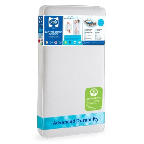 Sealy Baby Posturepedic Evolution 2-Stage Crib Mattress and Toddler Mattress