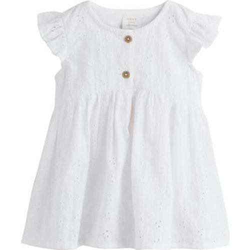Cotton Eyelet Dress, 9-12M